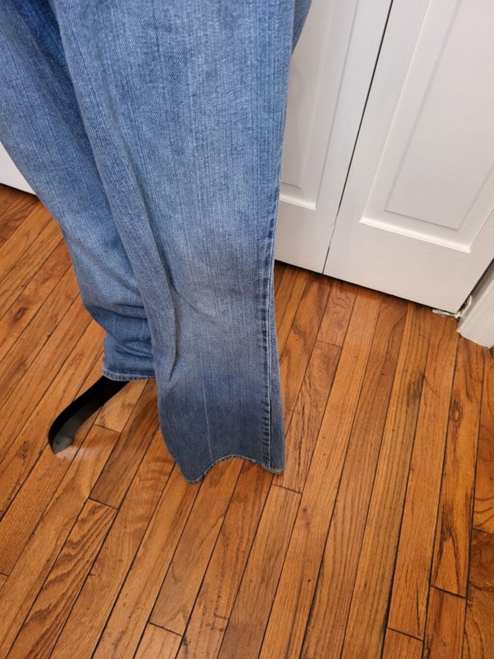Vintage Y2K Lucky Brand Jeans Bootcut Low Rise sz 12/31 Short 00s Back to School - Picture 11 of 12